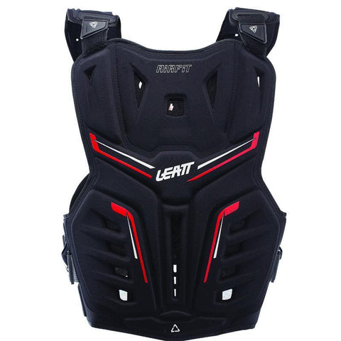 LEATT 2021 3DF Airfit Chest Protector (Black/Red)